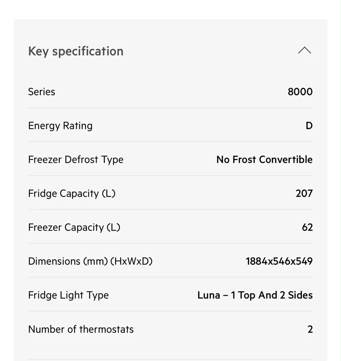 integrated Fridge / freezer - Image 4