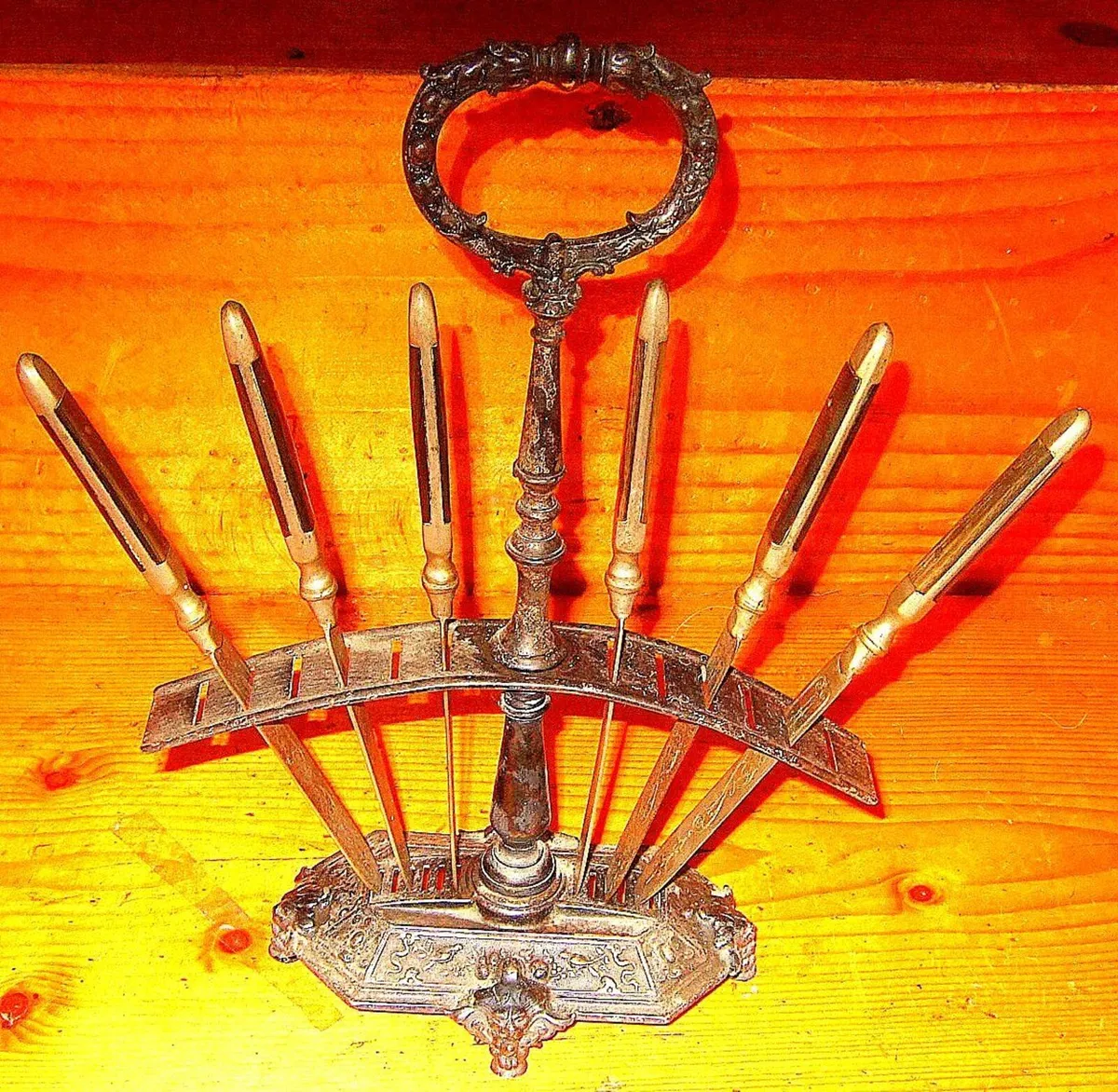 Pristine Antique 6-Piece Fruit & Dessert Set - Image 2