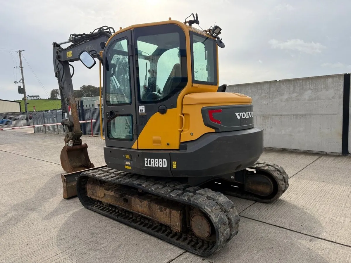 VOLVO ECR88D 8 TON MIDI EXCAVATOR - Image 4