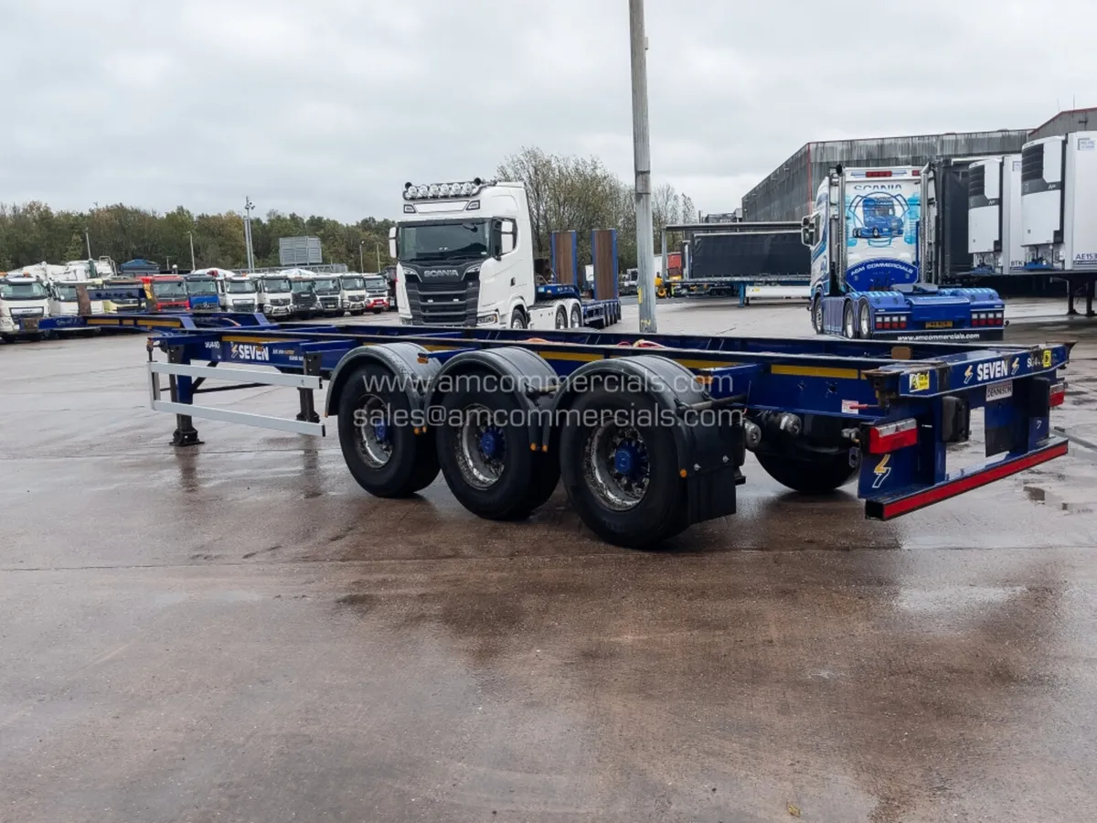 2015 DENNISON SKELETAL TRAILER - Image 4