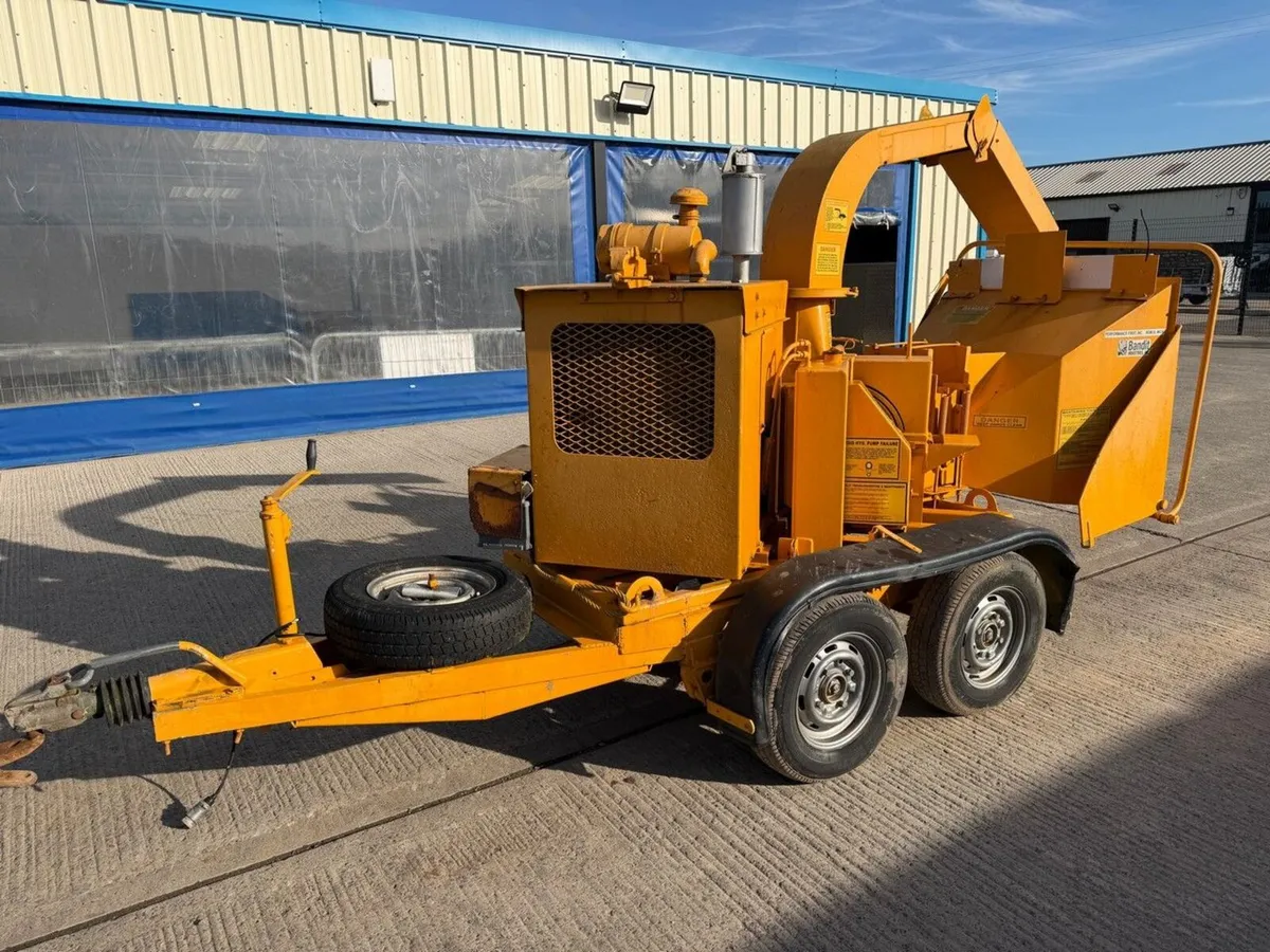 BANDIT TWIN AXLE FAST TOW WOOD CHIPPER/SHREDDER - Image 2
