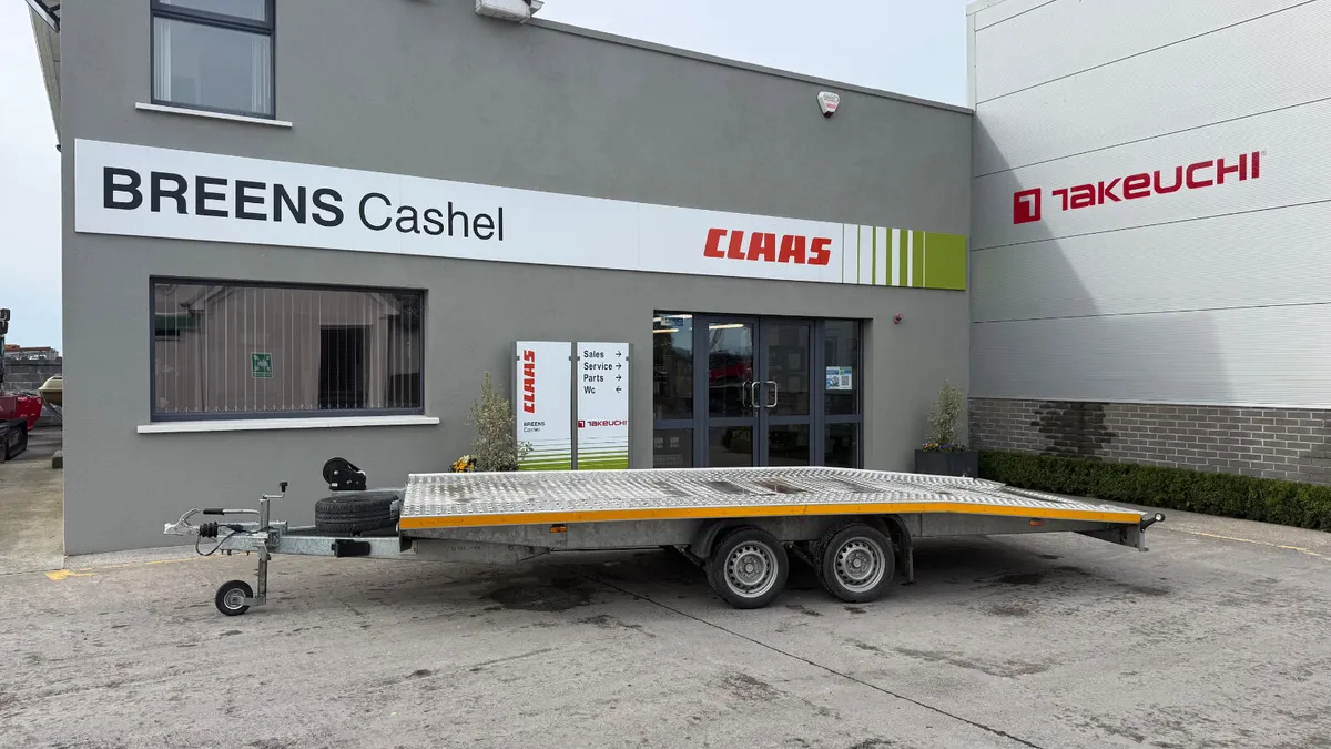 5m Beaver Tail Car Transporter - Image 1