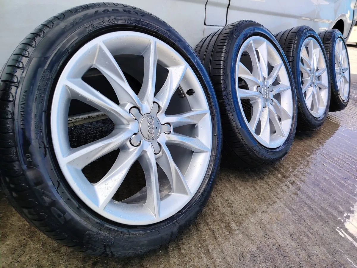 17" Audi alloys on Pirelli tyres - Image 1