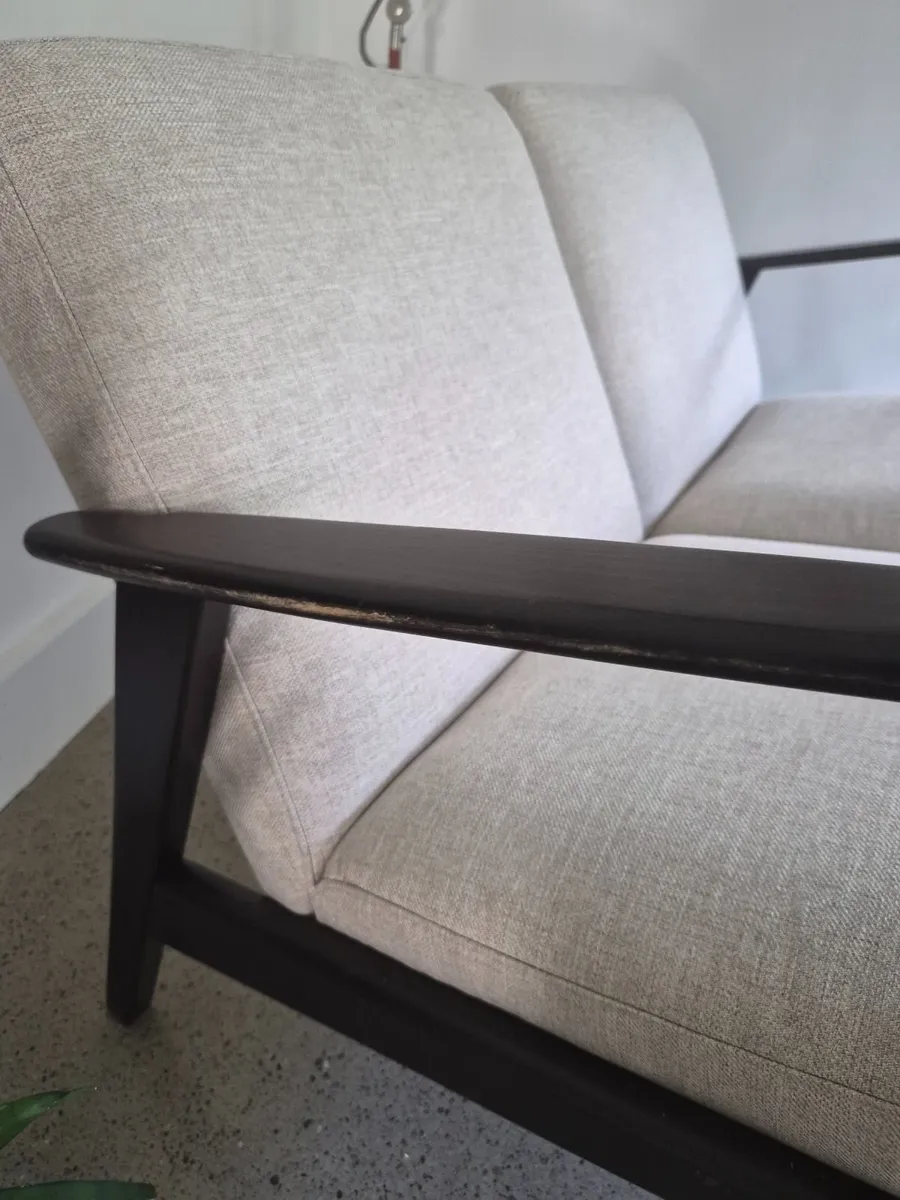 IKEA EKENÄSET 2-Seater Sofa  – Mid-Century Modern - Image 3