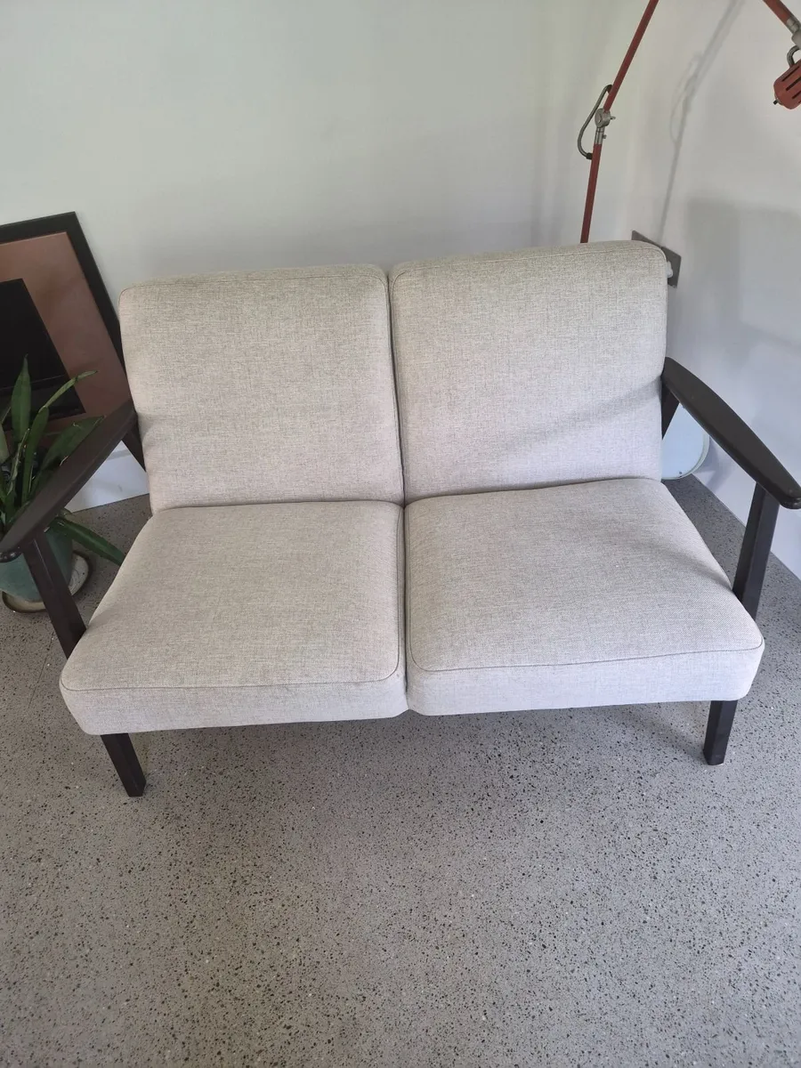 IKEA EKENÄSET 2-Seater Sofa  – Mid-Century Modern - Image 1