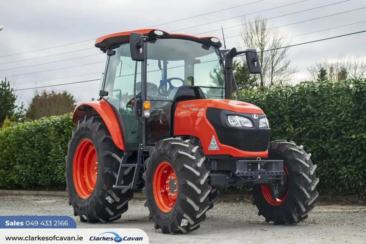 New Kubota M4073 Tractor - Image 1