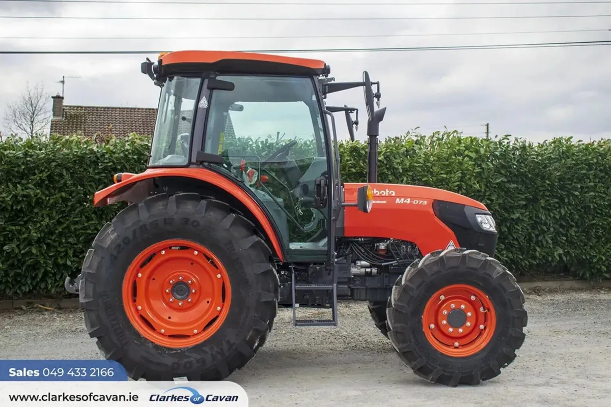 New Kubota M4073 Tractor - Image 3