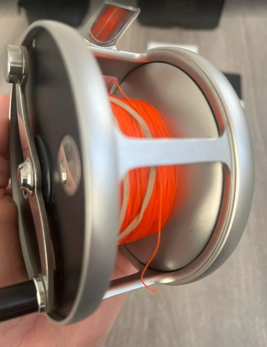 Hardy Cascapedia 10/11 Salmon Reel. Made in England MK IV - Mint - Image 3
