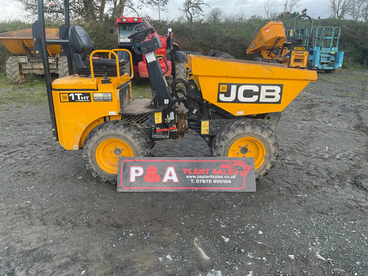 JCB 1 ton high tip dumper - Image 1