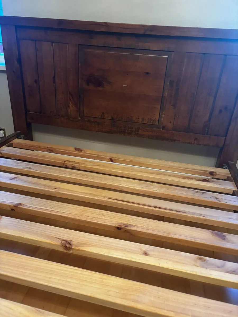 King Size Solid Wooden Bed Frame - Image 3