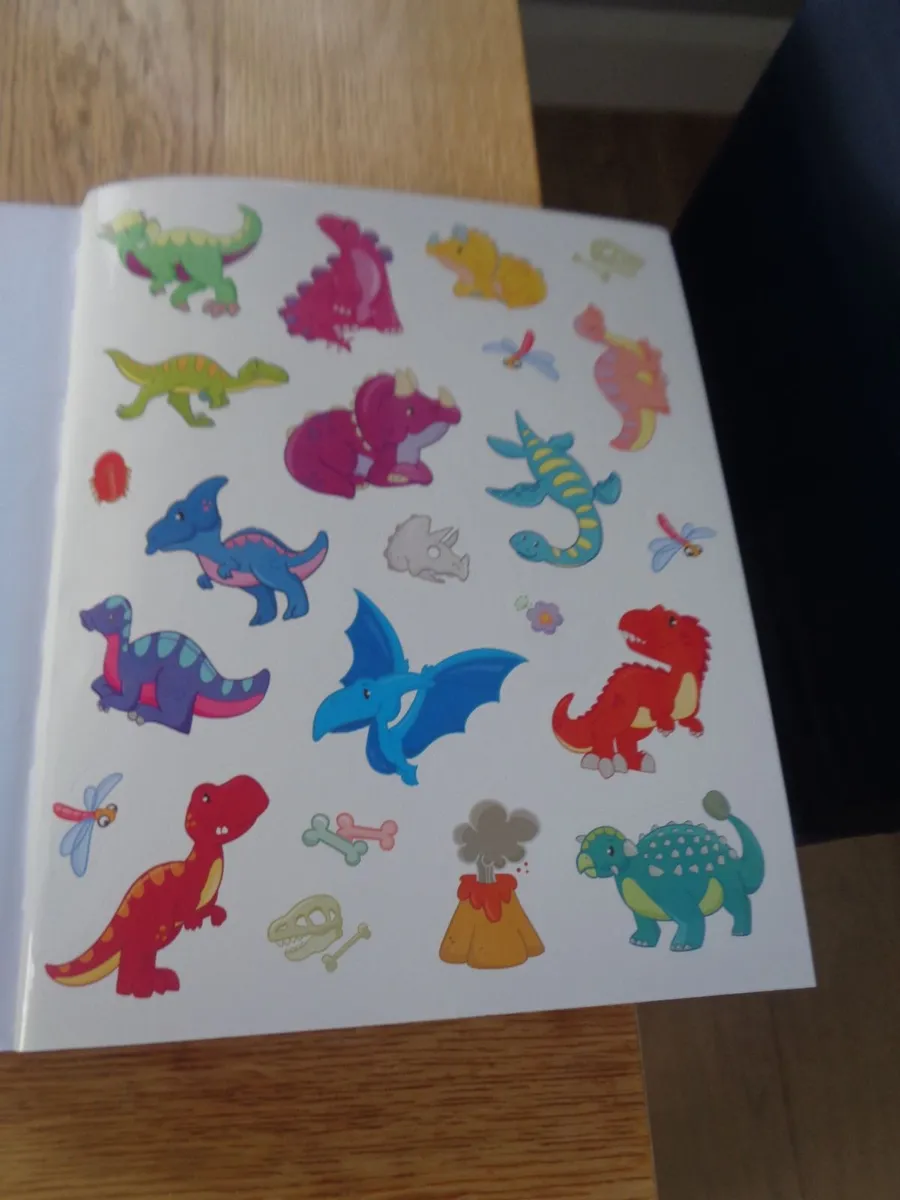 Dino Sticker Activity Book for Sale - Image 3
