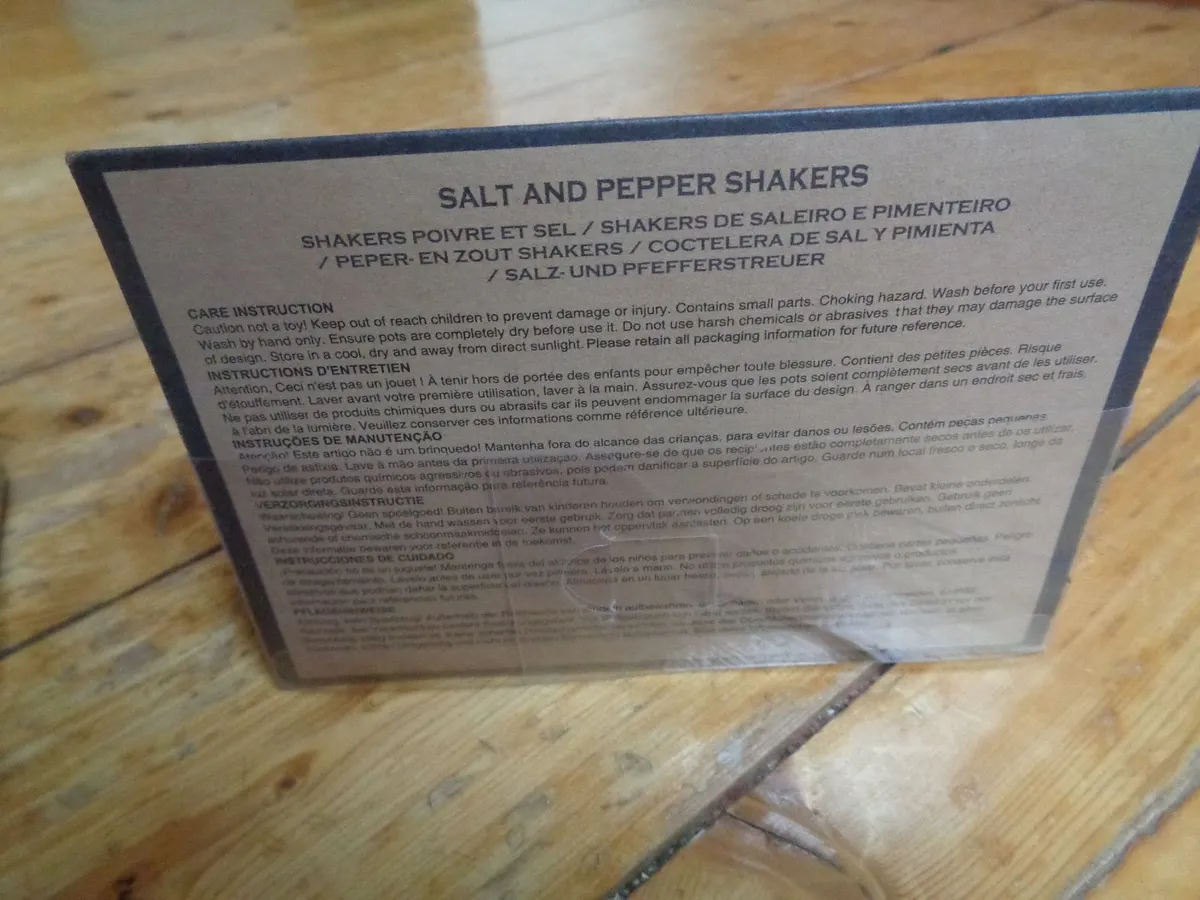 Moustache Salt & Pepper Shakers for Sale - Image 2