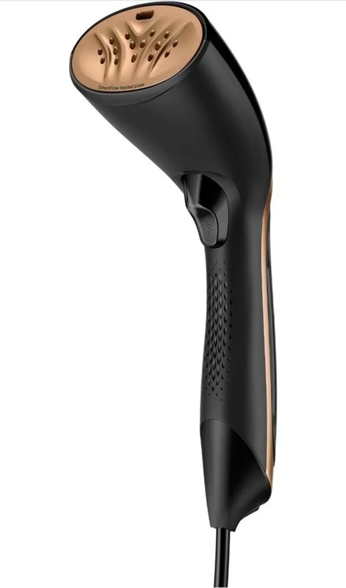 Philips Steam&Go Plus Handheld Clothes Steamer, Vertical and Horizontal Garment Steamer, No Ironing Board Needed, 0.07 Litre, 1300 W, Black/Copper - Image 2