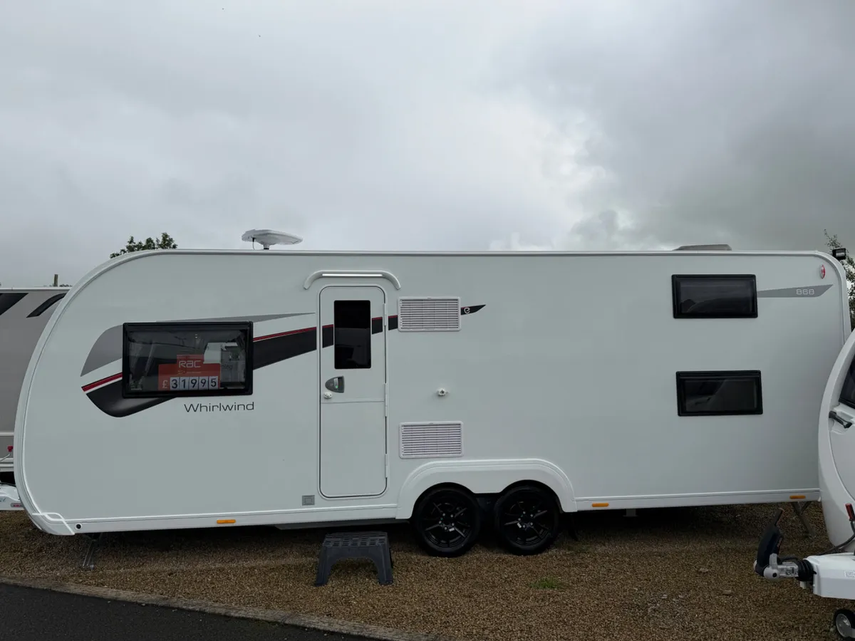 NEW ELDDIS WHIRLWIND EVOLVE 868 6/7 BERTH B/BED - Image 2