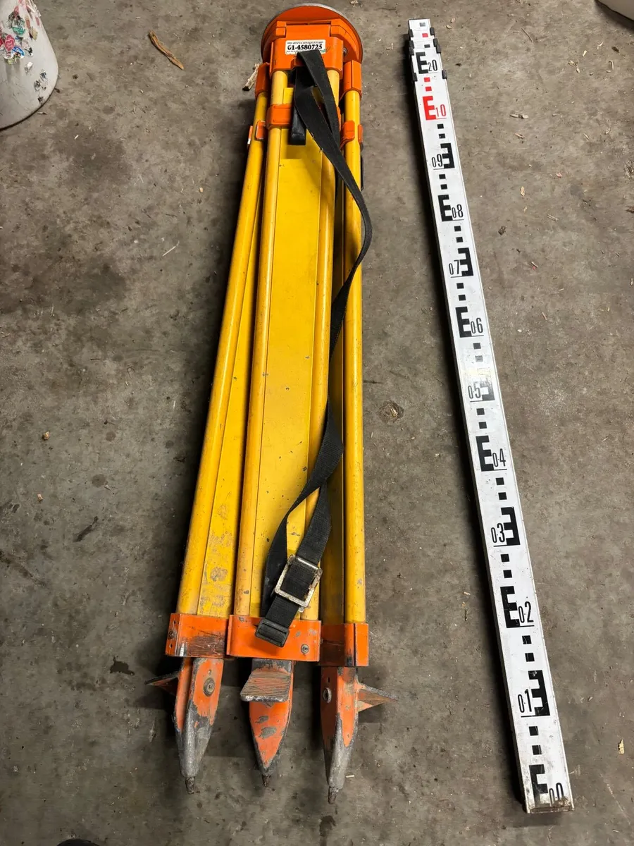 Tripod and staff