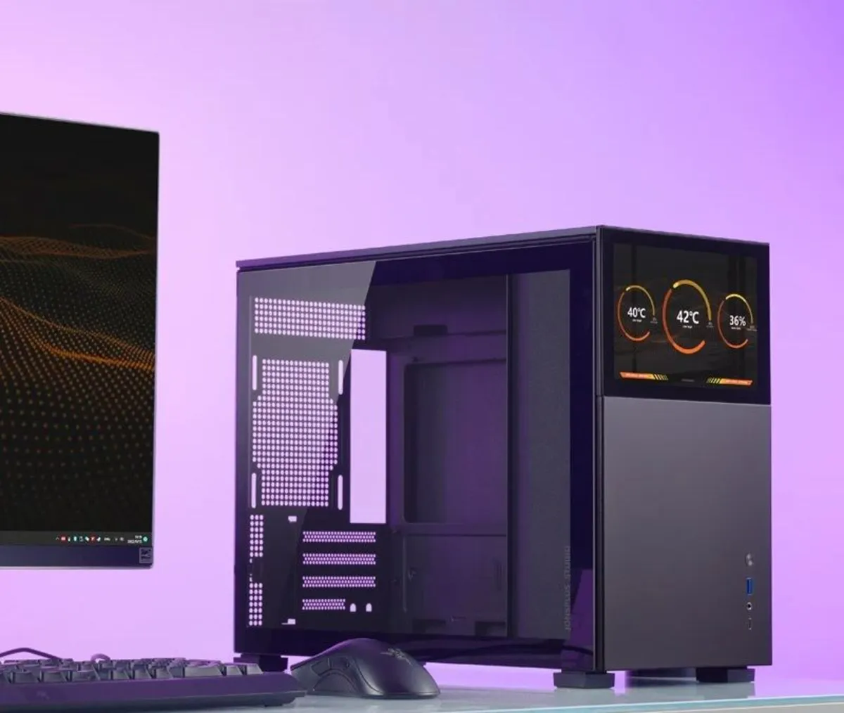 Jonsbo D31 Std Screen Black Pc Case - Image 1