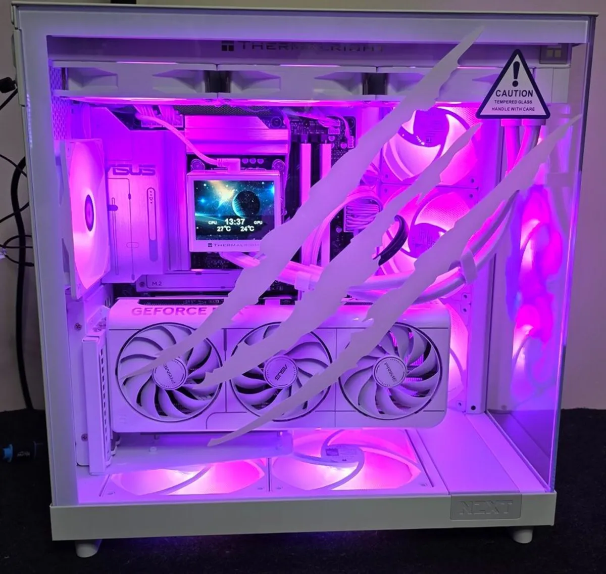 TeddyBear i7 Ultra RTX 5070 White Gaming PC - Image 3
