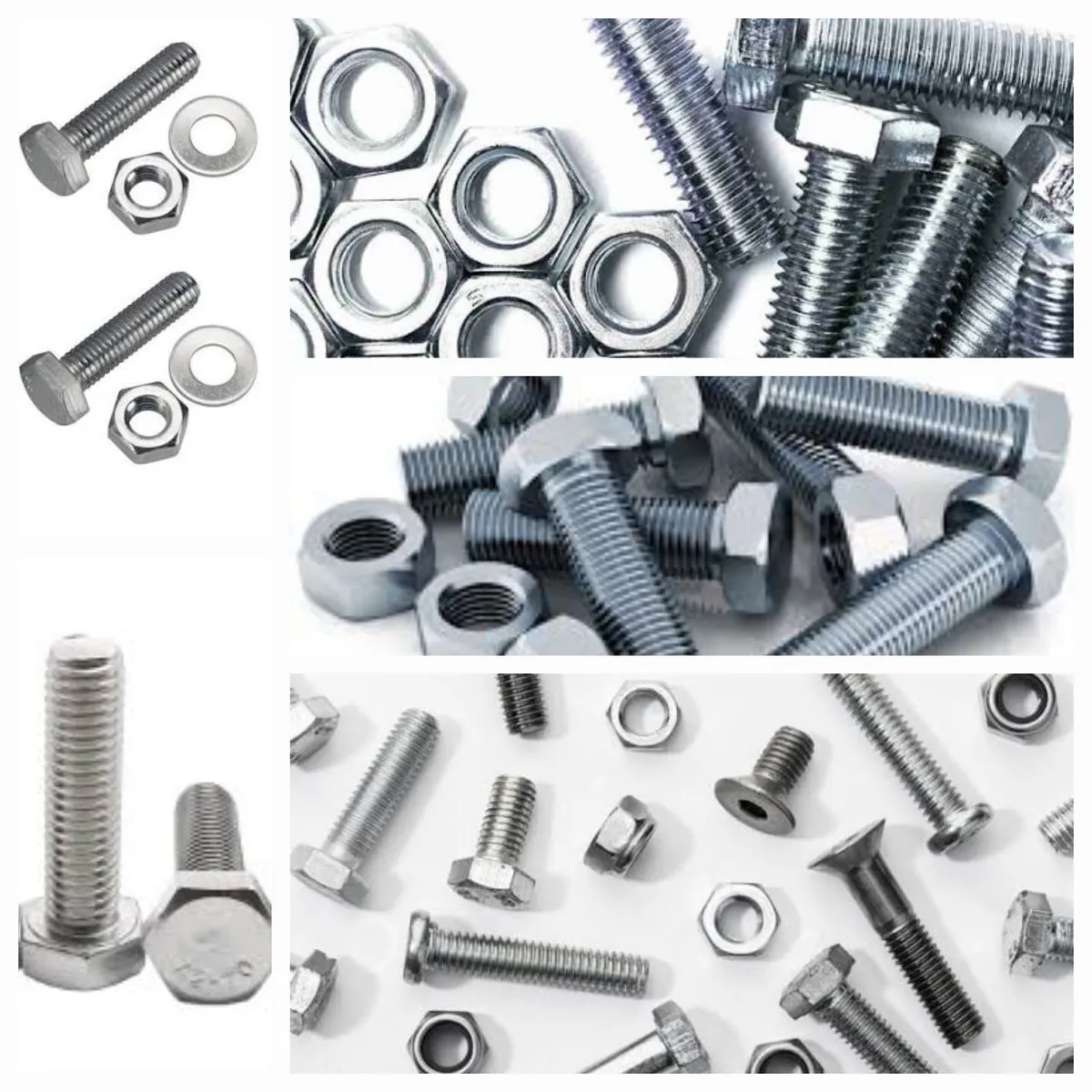 Stainless steel bolts nuts & Washers - Image 1