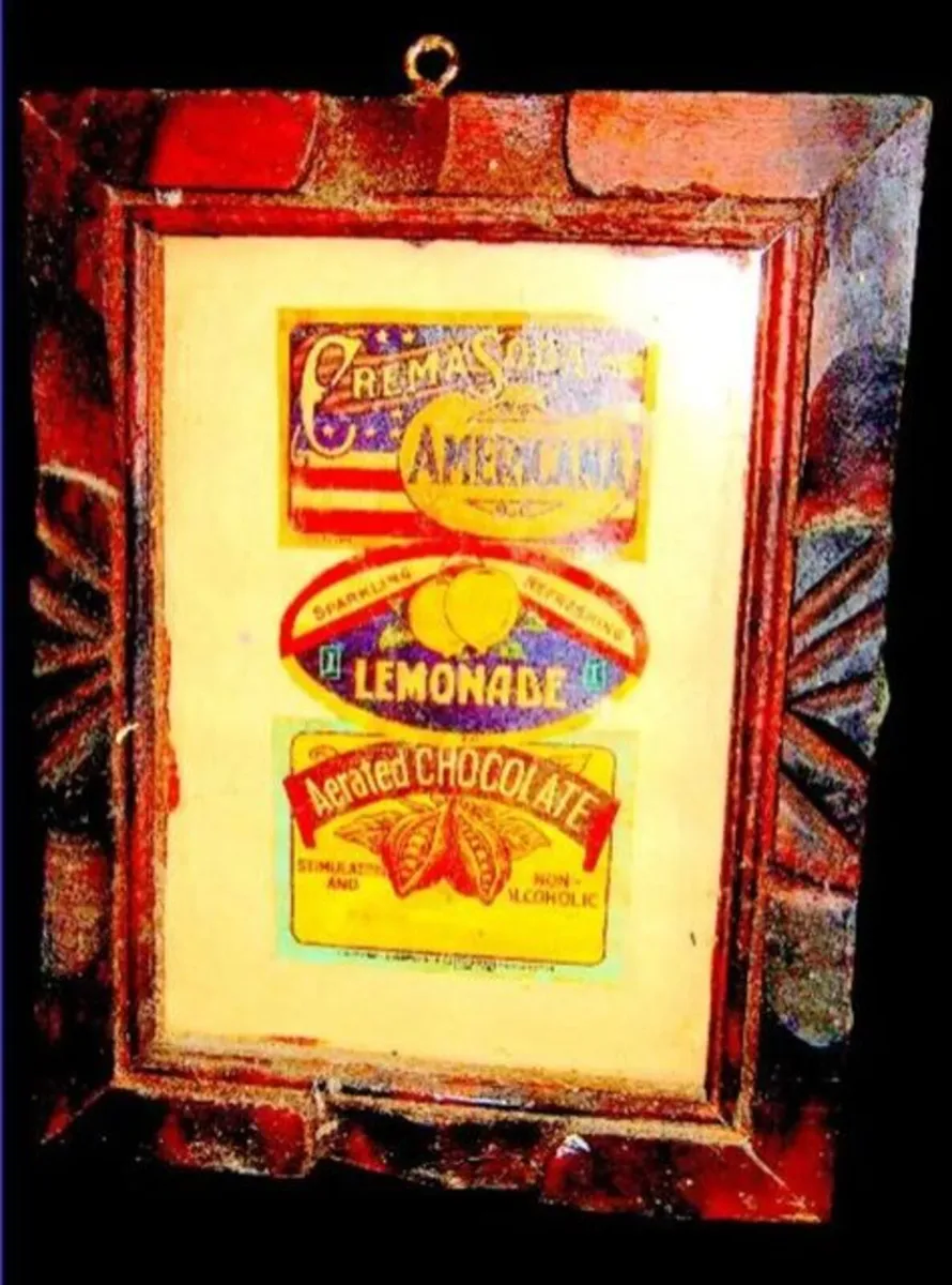 Vintage Framed Duckworth & Co Soda Labels - Image 3
