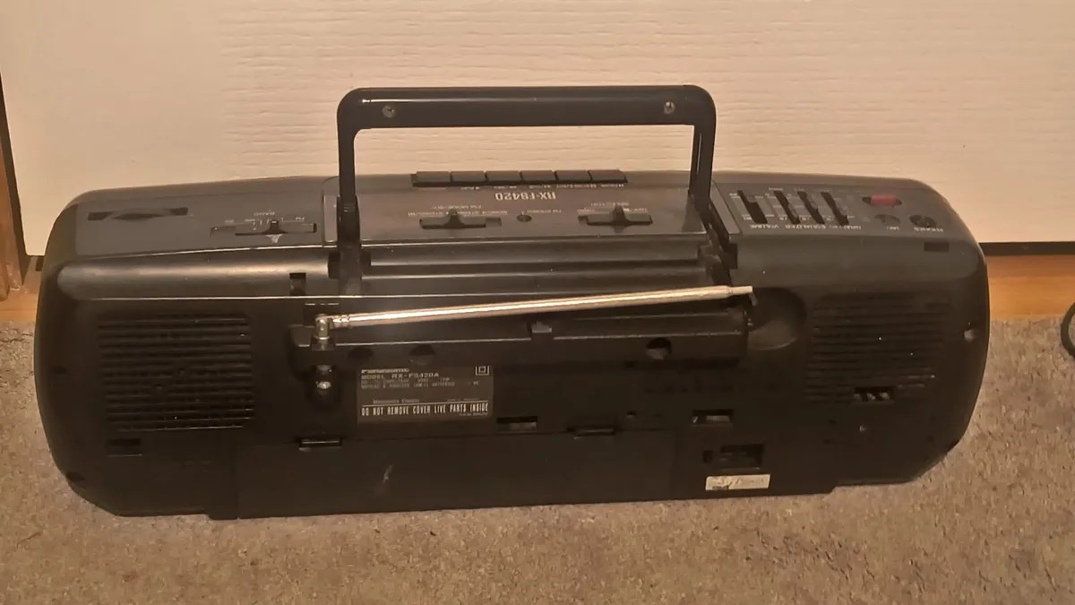 Cassette recorder, boombox, radio,  FM  Panasonic - Image 4