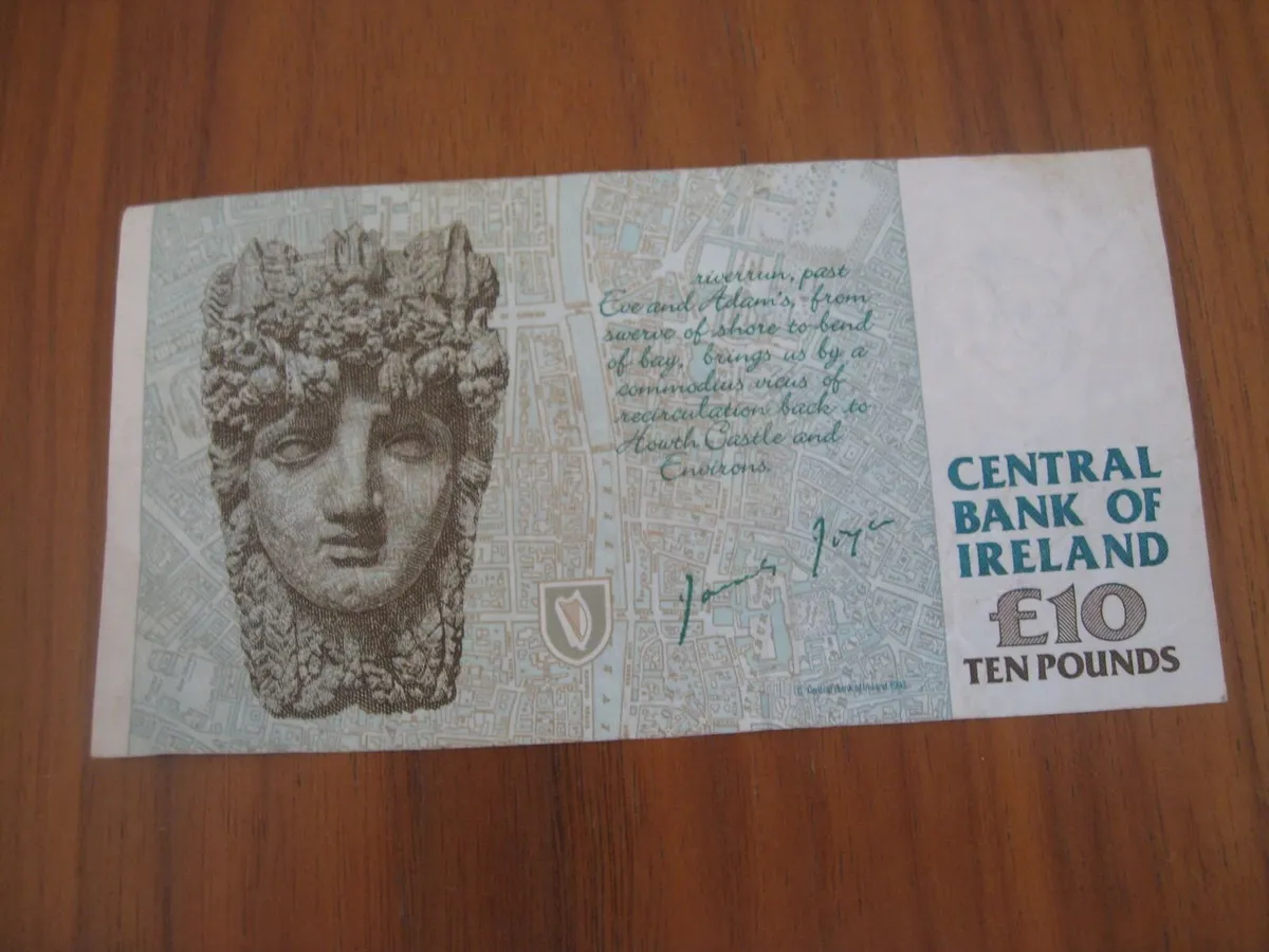 10 Pound C Series Note - 30 Euros - Image 2