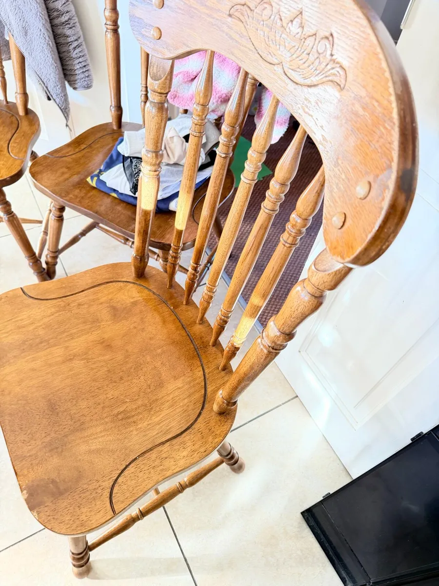 4 dining chairs - Image 2