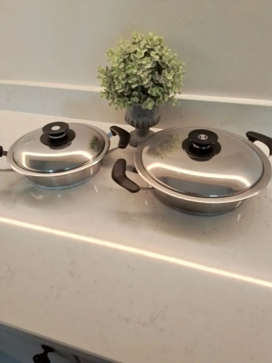 Vintage  Amc serving SAUCEPANS - Image 1