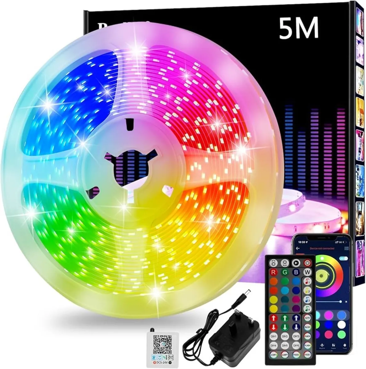 Brand New 5M RGB LED STRIP LIGHT