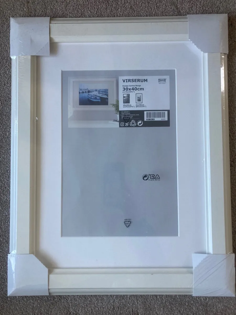 White Picture frame 38 x 48cm