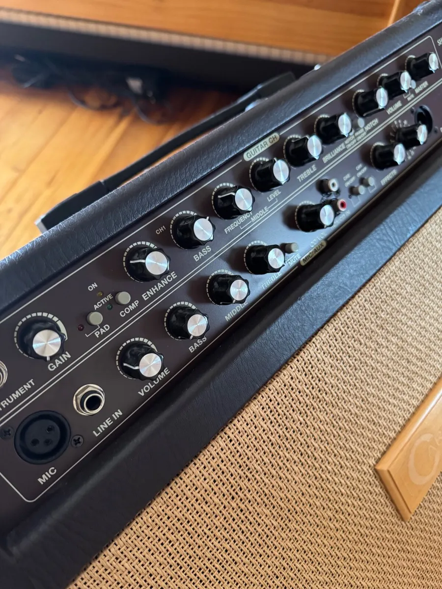 2 guitar amps (acoustic & electric) & a drum amp - Image 2
