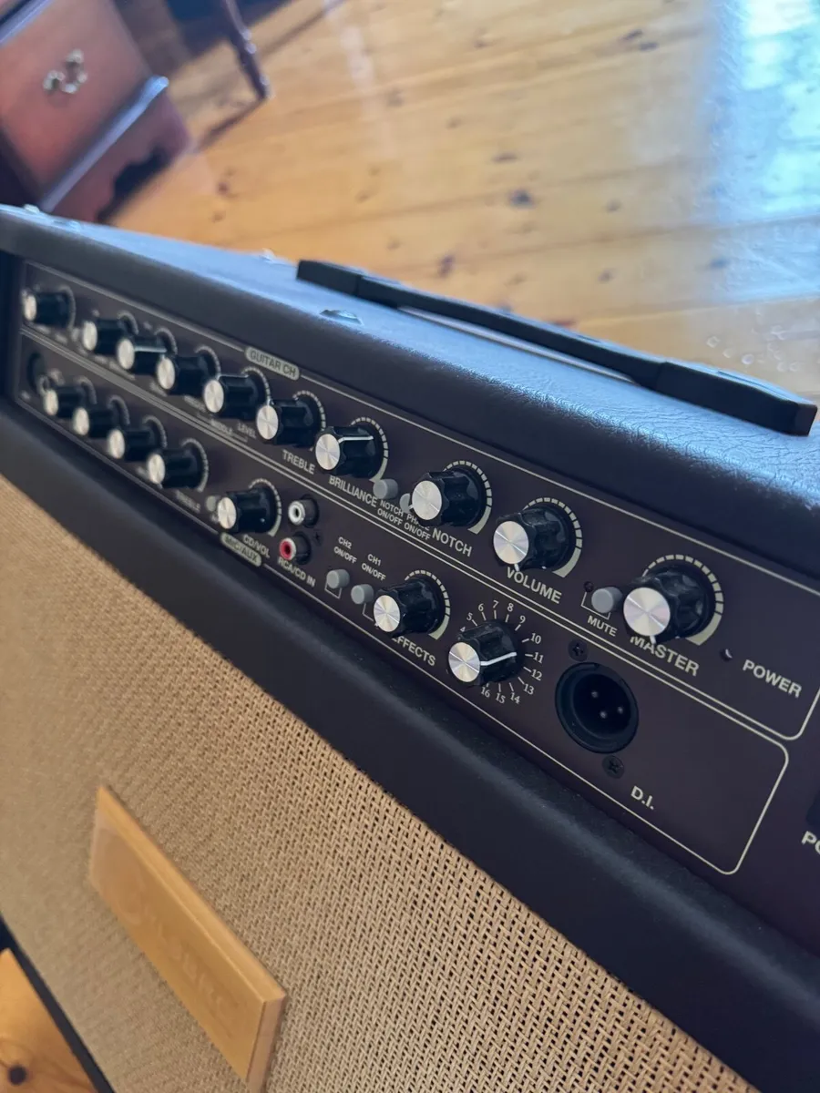 2 guitar amps (acoustic & electric) & a drum amp - Image 3