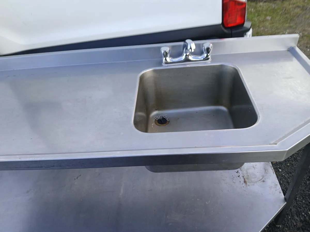 Staneless steel cabbinet sink unit complete - Image 3