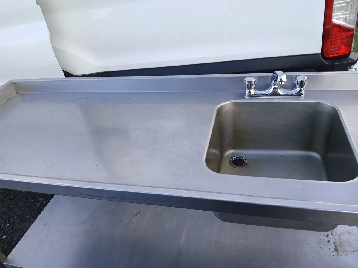 Staneless steel cabbinet sink unit complete - Image 4