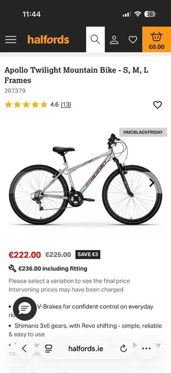 apollo Twilight mountain bike - Image 1