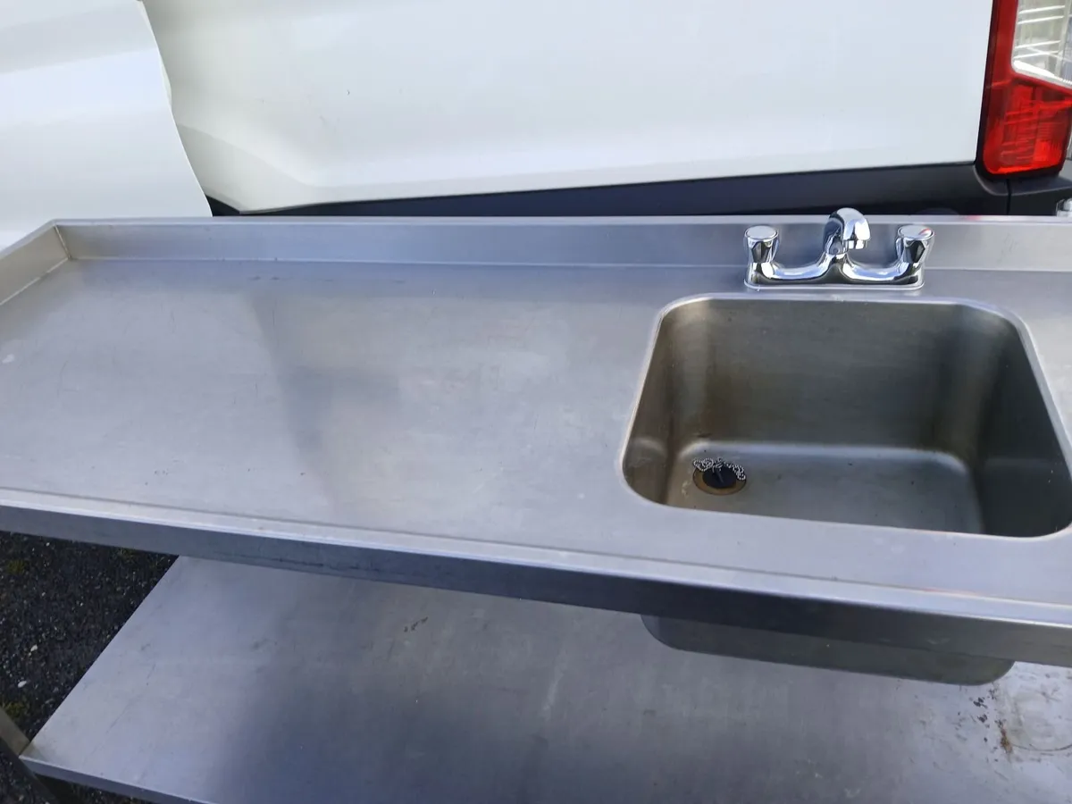 Staneless steel cabbinet sink unit complete - Image 3