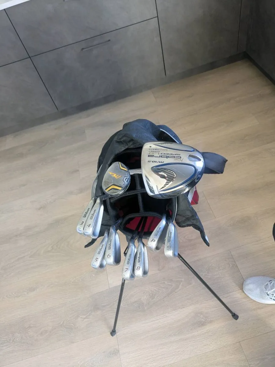Golf Club Set – Wilson Irons, King Cobra Driver - Image 1