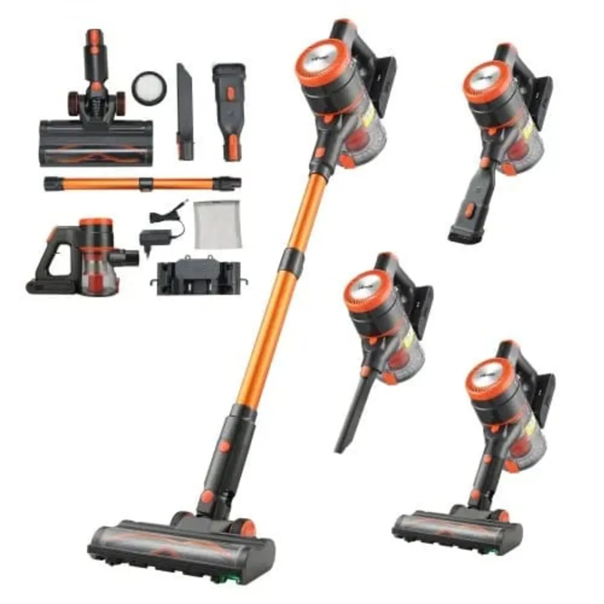 Cordless Vacuum Cleaner, 40KPA Max Suction, Rechar - Image 1