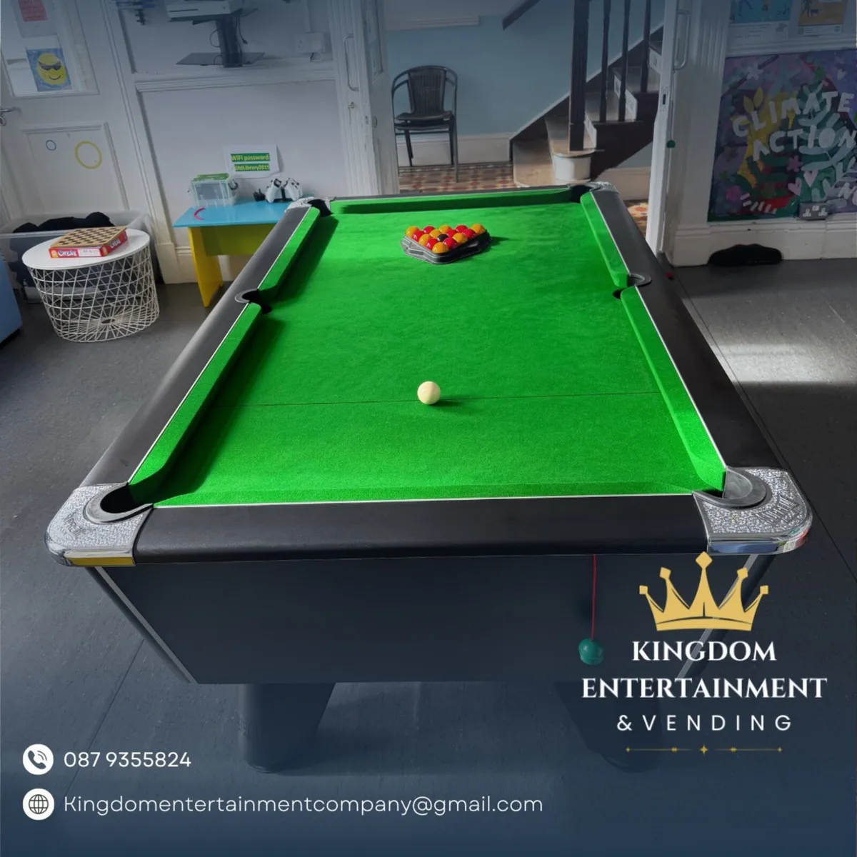 Slate Bed Pool Tables: Kingdom Entertainment - Image 3