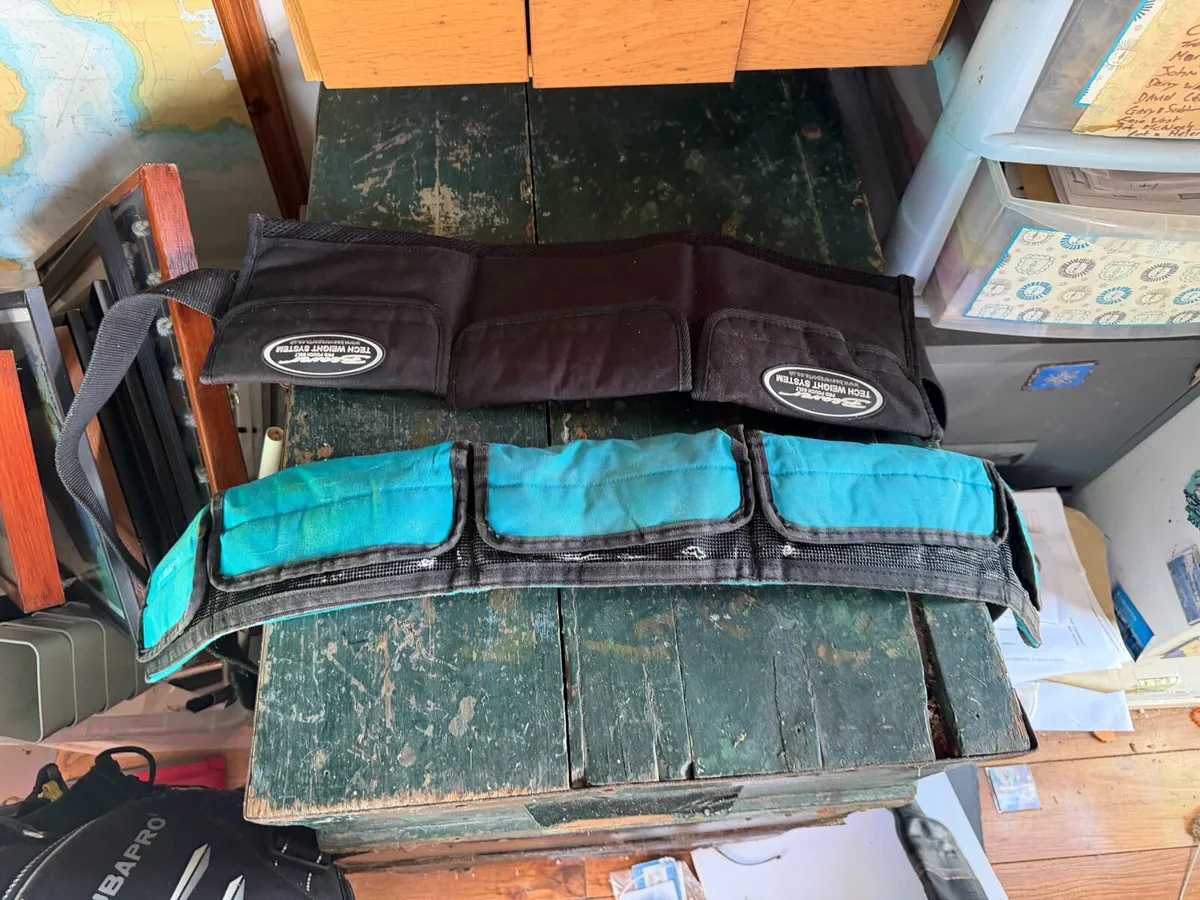 Scuba diving passed weight belts - Image 2