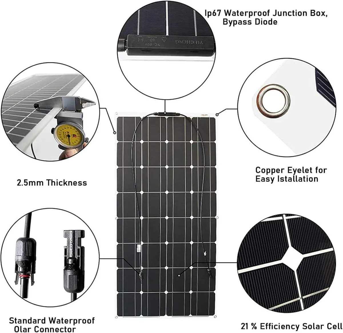 400W Solar Panel Kit 12V with 2×200W Panels - Image 4