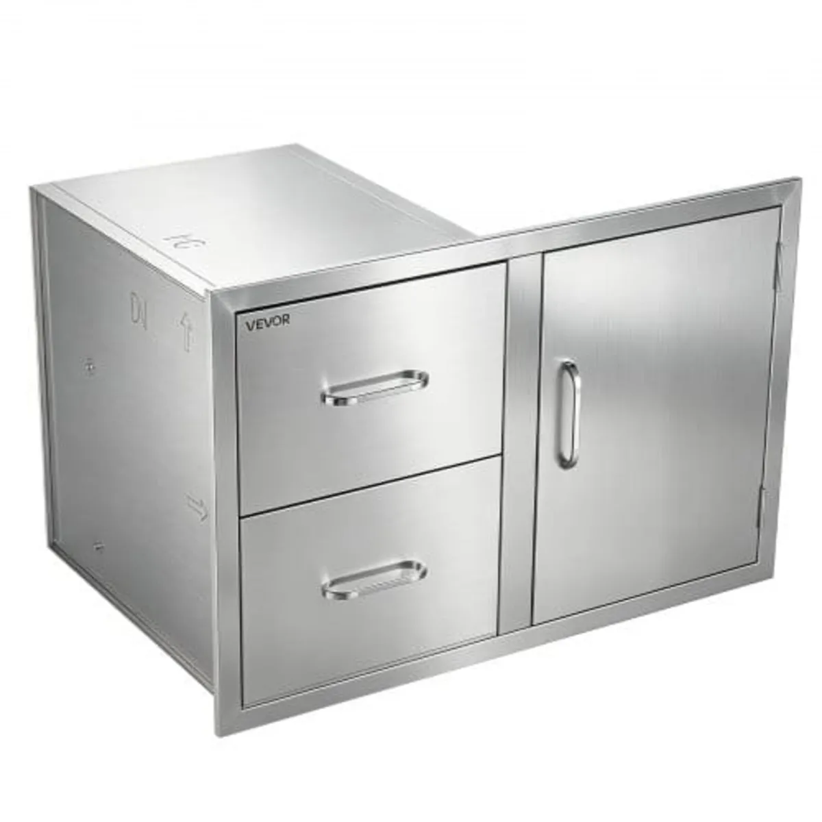 Outdoor Kitchen Drawer Combo, 52 x 55 x 82 cm (WxH - Image 1
