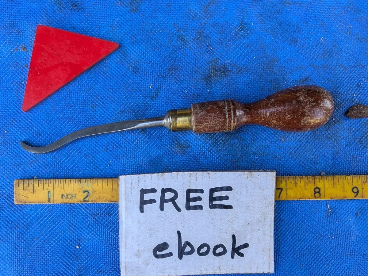 3mm Dog leg Chisel by Marples - Image 1