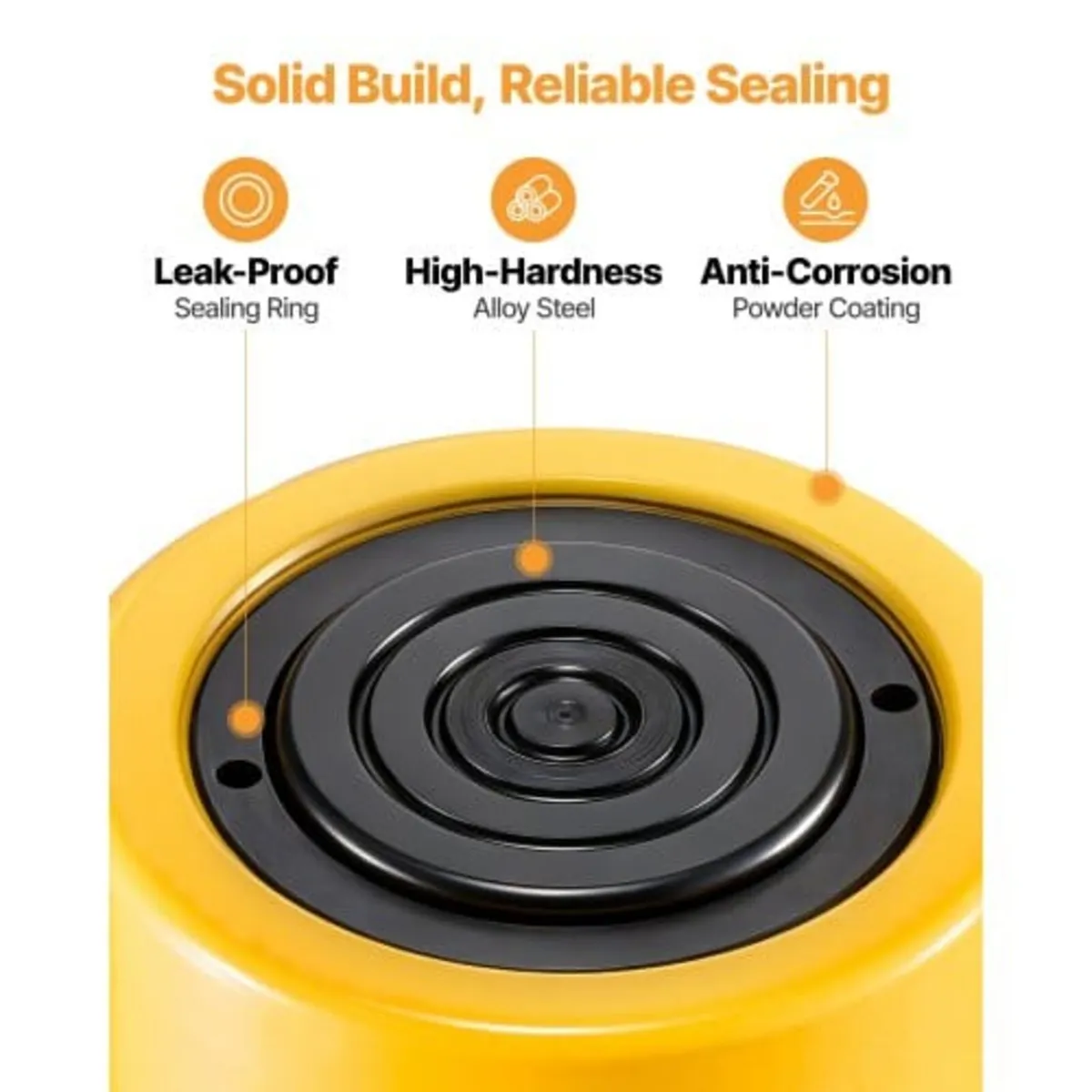 Hydraulic Cylinder Jack, 20 Ton Solid Ram Hydrauli - Image 4