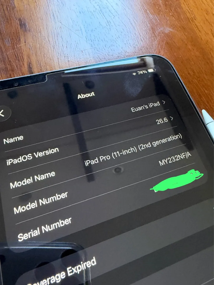 Apple iPad Pro 11”(2nd Gen, 2020) + Apple Pencil - Image 4