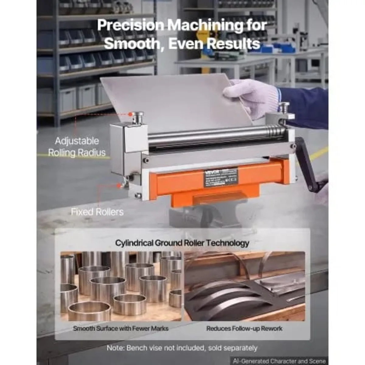 Slip Roll Machine 320 mm Max Forming Width 20 Gaug - Image 4