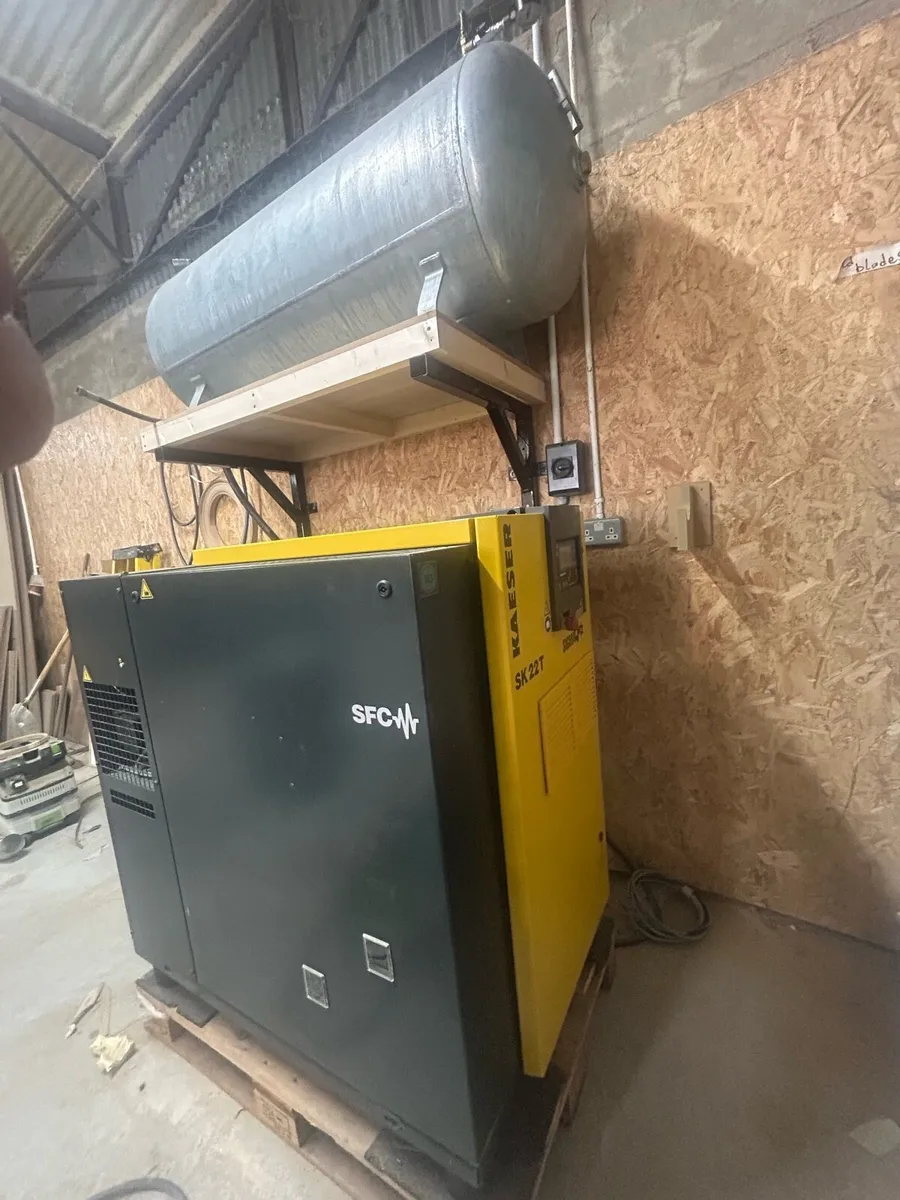 Kaeser SK22 T Screw Compressor - Image 1