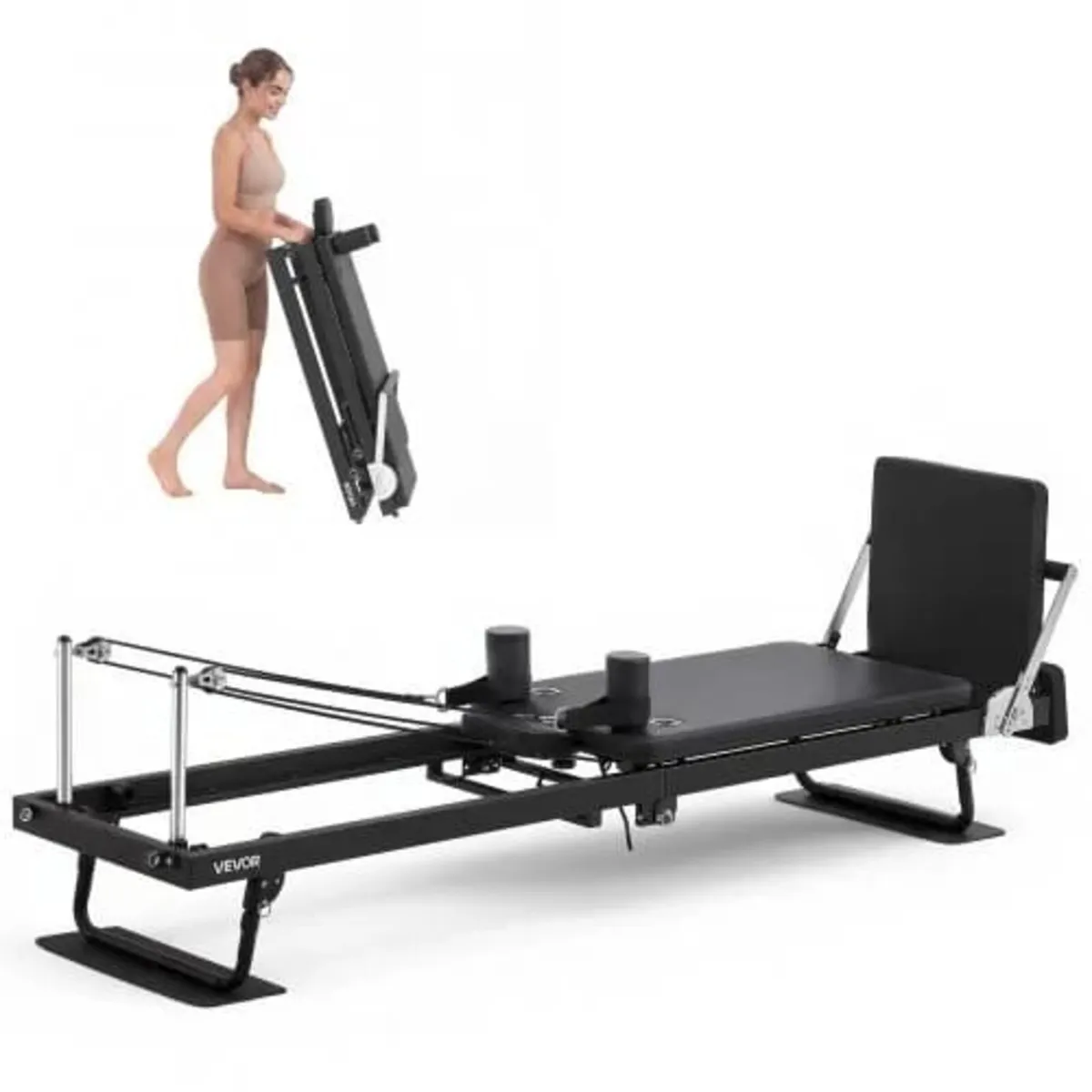 Pilates Reformer 2.3 m Foldable Pilates Machine 18 - Image 1