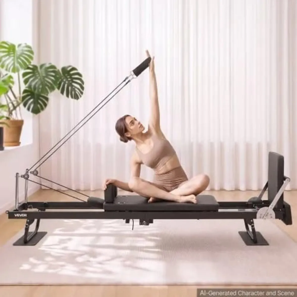 Pilates Reformer 2.3 m Foldable Pilates Machine 18 - Image 4