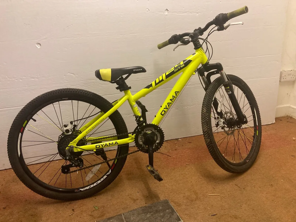 24” Oyama JM24 yellow Mountain Bike - Image 1