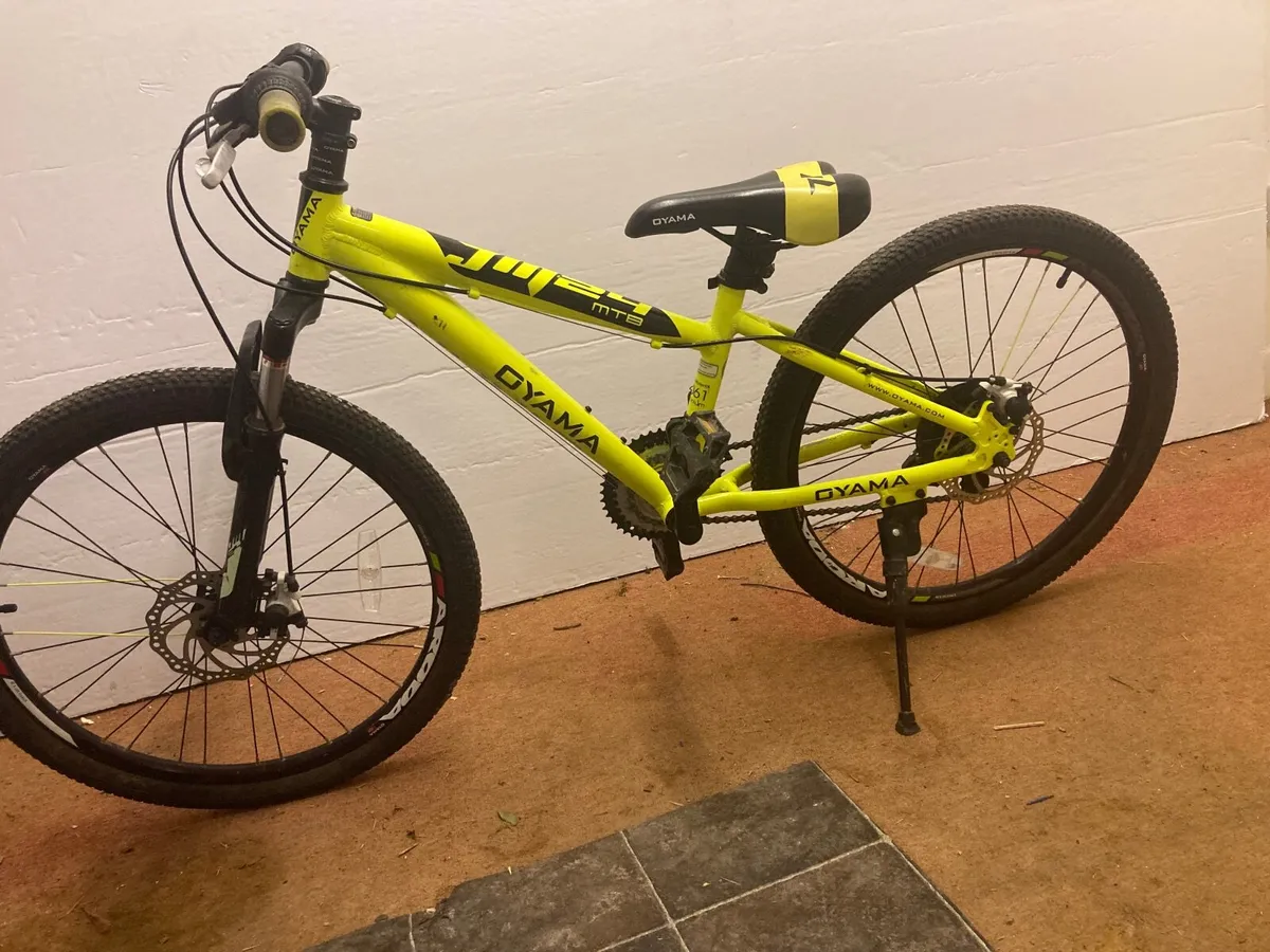 24” Oyama JM24 yellow Mountain Bike - Image 2